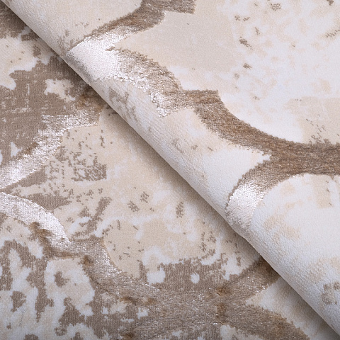 Турецкий овальный кремовый ковер ascona 4100b